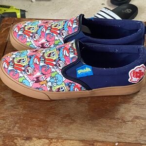 Ground up SpongeBob SquarePants slip on shoes